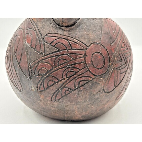 Ernesto Duran Chile Studio Ceramic Folk Art Pottery Bird Figure Vintage Signed - Picture 13 of 14